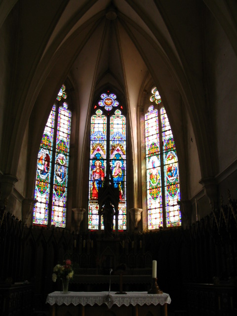 Eglise Girmont 12 09 2004 Les vitraux du choeur