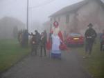 St Nicolas en visite au village