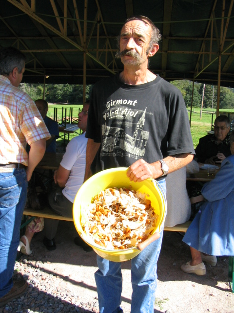 Le spécialiste des champignons c'est Gilles !