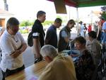 Marche populaire : inscriptions, table 1