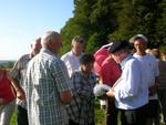 Croix du Jéranceau Avec le Pere Eveque 022