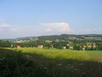 Vue panoramique du chemin des puits, juillet 2004