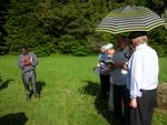 Croix du Jéranceau Avec le Pere Eveque 014