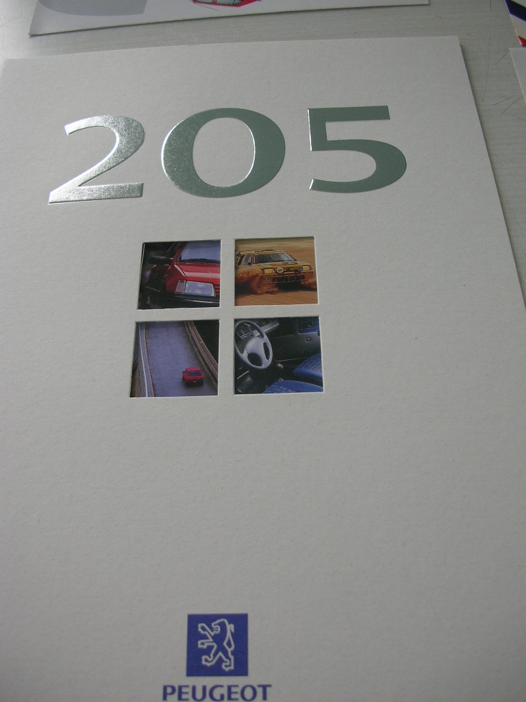 La dernière 205 fin des annees 1900