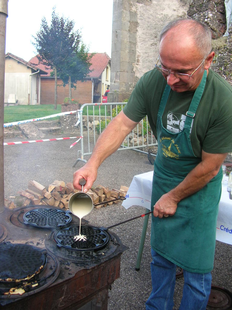 Marche d ete repas lard gaufres 036