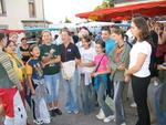 16 juillet 2004 Biere Marche ete 2004 : de jeunes roumaines y sont allés, spontanément, de leur chansonnette !