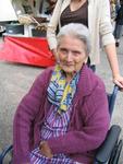 dernier marche 2004 08 27 002Jeanne André, 91 ans, doyenne du marché !