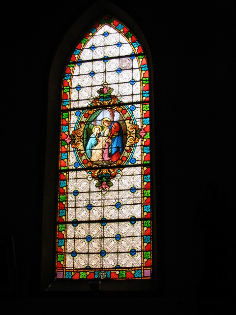 Eglise Girmont 12 09 2004 1er vitrail côté St Joseph